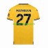 Camisola Wolverhampton Wanderers Matheus Nunes 27 Homem Equipamento Primeiro 2023-2024 Manga Curta
